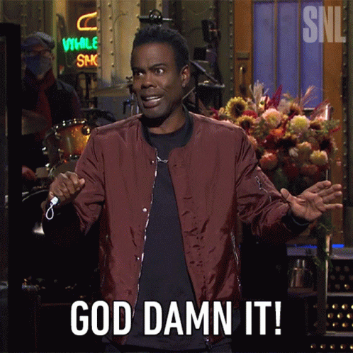 God Damn It Chris Rock GIF