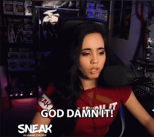 God Damn It Katherine Contii GIF