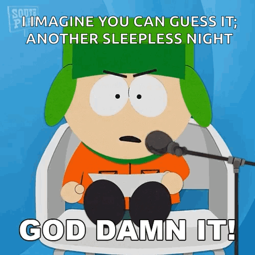 God Damn It Kyle Broflovski GIF