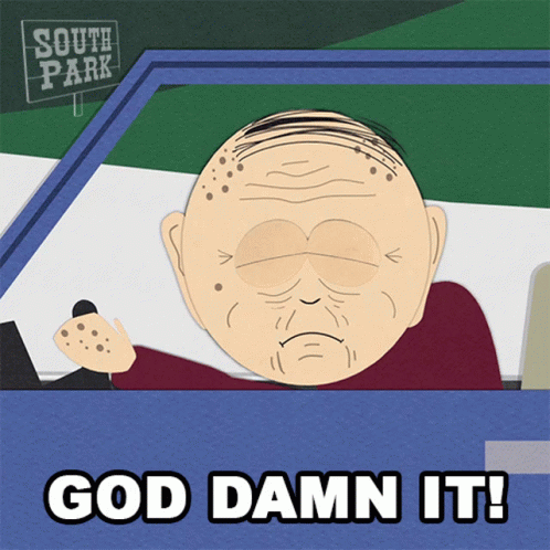 God Damn It Marvin Marsh GIF