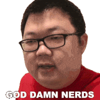 God Damn Nerds Sungwon Cho Sticker