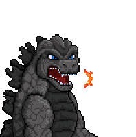 Godzilla Cyberzillaz Sticker