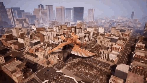 Godzilla Destroy All Monsters Melee Remastered Ghidorah GIF