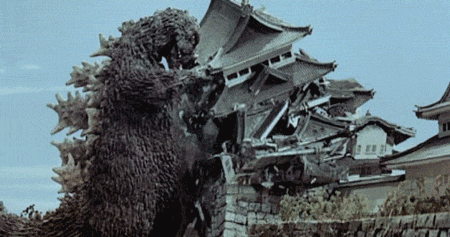 Godzilla Mothra GIF