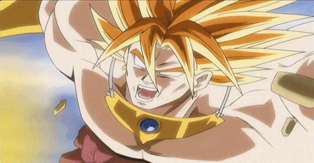Gogeta Broly GIF
