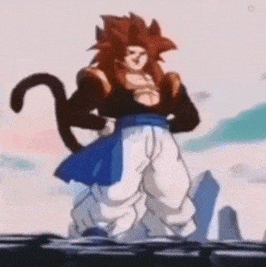 Gogeta Dragon Ball GIF