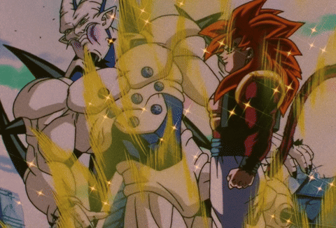 Gogeta Omega Shenron GIF