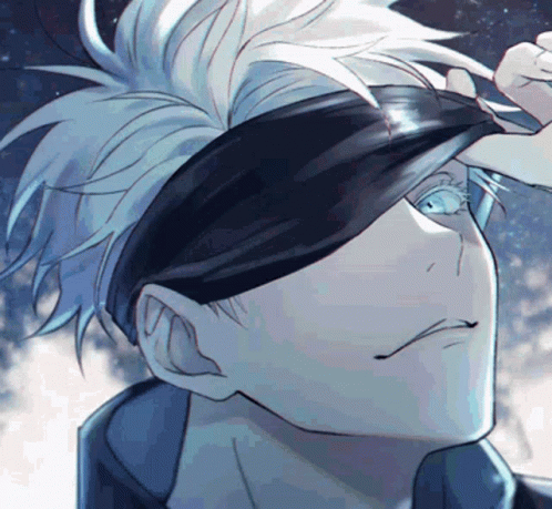 Gojo Anime GIF. This 498 x 459 animated GIF is part of our sai baba animated wallpaper for desktop collection. Related themes include anime, gojo, gojo…