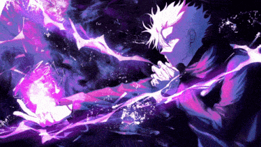 Gojo Hollow Purple GIF