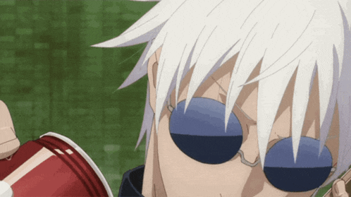 Gojo Huh GIF