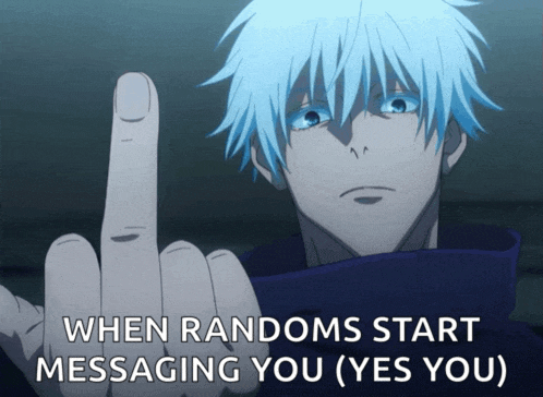 Gojo Middle Finger Gif Meme