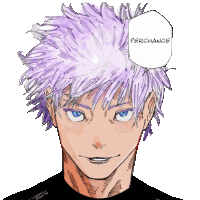 Gojo Perchance Sticker