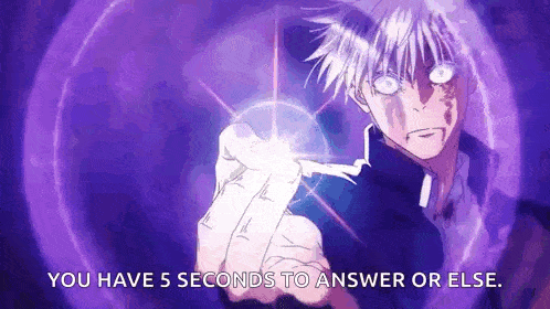 Gojo Satoru Hollow Purple GIF