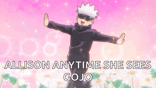 Gojo Satoru Jujutsu Kaisen GIF