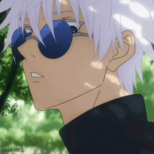 Gojo Smile GIF