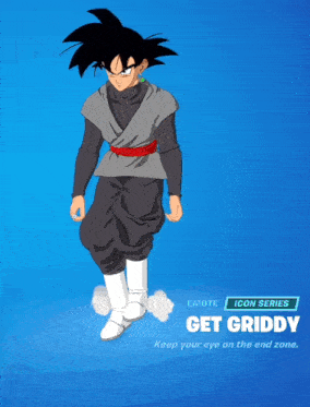 Goku Black Fortnite GIF