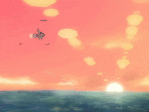 Goku Flying GIF