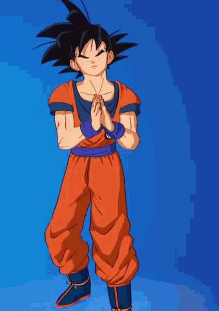 Goku Fortnite GIF