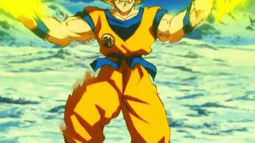 Goku God Super Saiyan God GIF