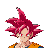 Goku God Sticker