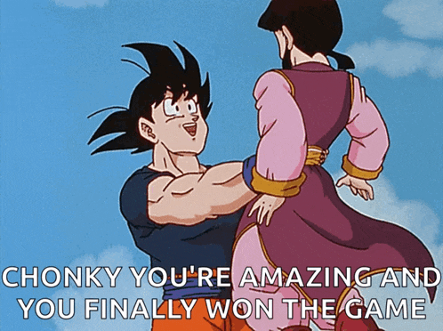 Goku Happy GIF