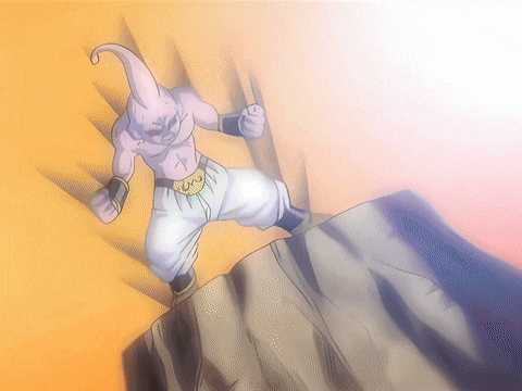 Goku Kid Buu GIF