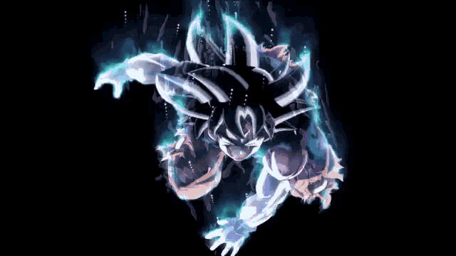 Goku Power GIF