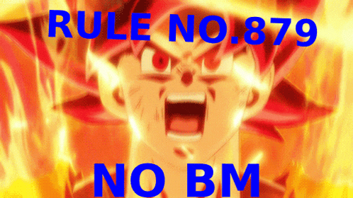 Goku Rule No Bm Goku GIF