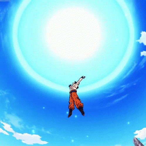 Goku Spiritbomb GIF
