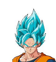 Goku Super Saiyan Blue Sticker
