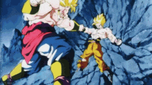 Goku Vs Broly GIF