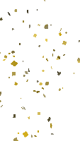Gold Glitter Sticker