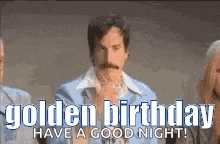 Golden Birthday Happy Birthday GIF