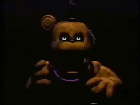 Golden Freddy Golden Freddy Tweaking GIF