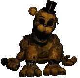 Golden Freddy Thumbs Up Sticker