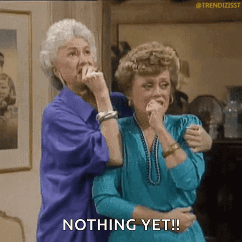 Golden Girls Shocked GIF