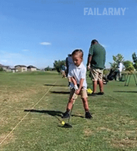Golf Fail Failarmy GIF