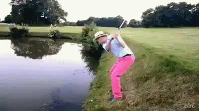 Golf Swing Funny Golf GIF