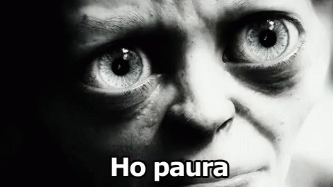 Gollum Il Signore Degli Anelli Ho Paura GIF. This 480 x 270 animated GIF is part of our paura eh collection. View the original animation, share it, or…