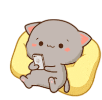 Goma Cat Sleeping Sticker