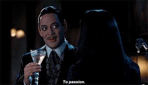Gomez Addams Gomez And Morticia GIF