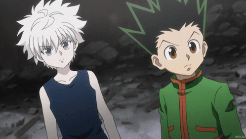 Gon Tongue GIF. This 498 x 281 animated GIF is part of our hunter x hunter gon collection. Related themes include killua, silly, sticking tongue out…