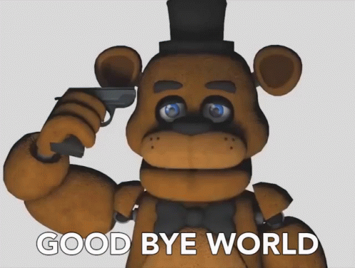 Good Bye World Farewell GIF