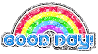 Good Day Greetings Sticker