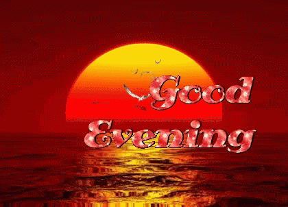 Good Evening Sunset GIF