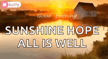 Good Evening Text GIF