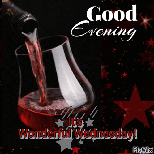 Good Evening Wednesday GIF