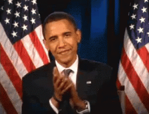 Good For You Clap GIF. This 300 x 230 animated GIF is part of our obama not bad collection. Related themes include clap, clap clap, good job. View the…