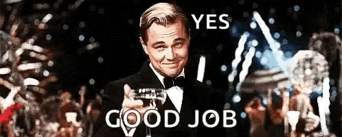 Good Job Leonardo Di Caprio GIF