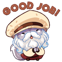 Good Job Well Done Sticker